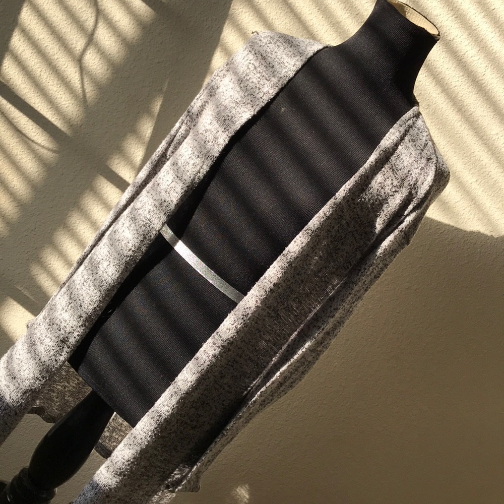 Grey cardigan